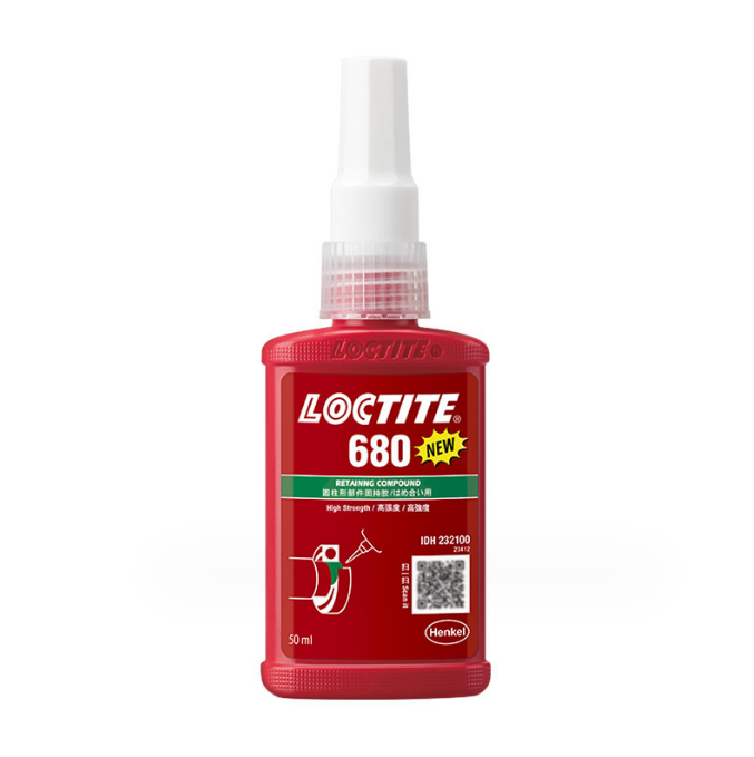 汉高乐泰loctite680固持强力螺丝胶水NSF认证耐高温耐油厌氧胶水