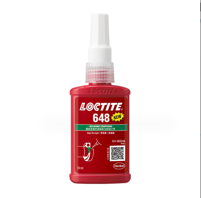 汉高乐泰loctite648固持强力螺丝胶水NSF认证耐高温耐油厌氧胶水