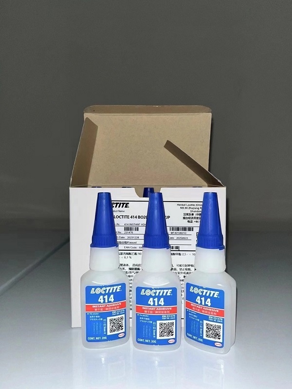 乐泰loctite414瞬干强力胶通用型低粘度快干胶无色透明液体胶水