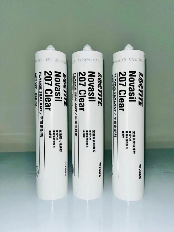 汉高乐泰LOCTITE207密封胶水电气设备动力耐高温透明硅酮密封胶水